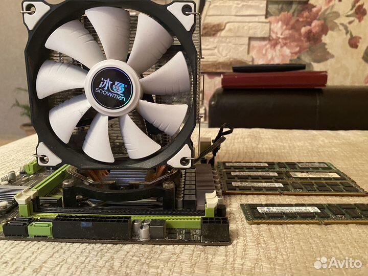 Комплект xenon 2689 + 8gb ram + охлад