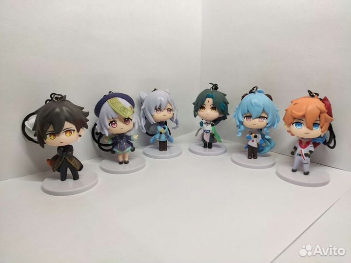 Аниме фигурки джоджо геншин и др