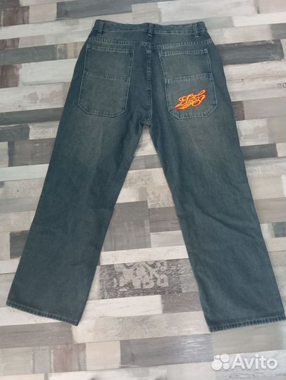 Джинсы Jnco новые бэгги y2k