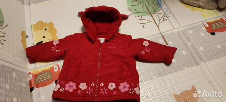 Пакет одежды на девочку 68-74