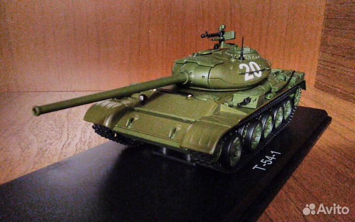 Модель танка Т-54-1 фирмы SSM