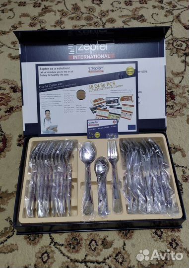 Набор столовых приборов новый