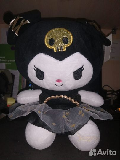 Мягкая игрушка Kuromi 35см