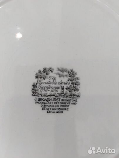 Тарелки Англия