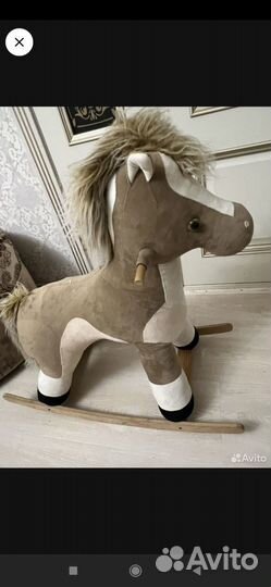 Мягкая игрушка лошадь