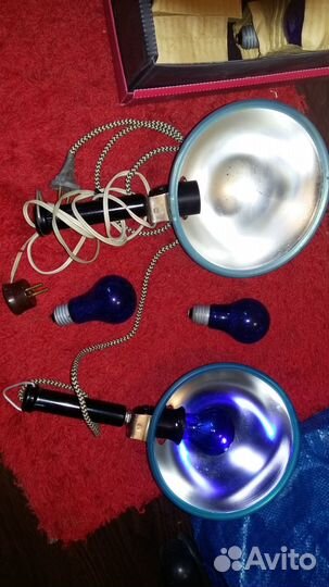 Лампа синяя медицинская и инфракрасная