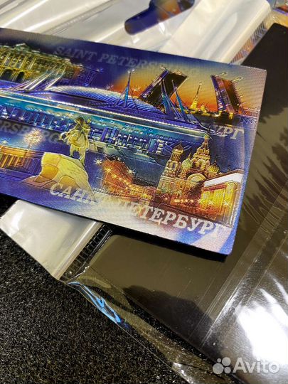 Магнит сувенирный Санкт-Петербург оптом