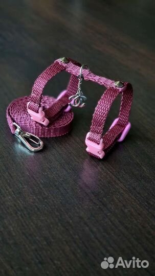 Шлейка поводок для хорька, норки,скунса,енота и др