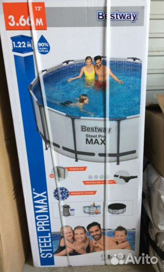 Каркасный бассейн 3.6х1.2