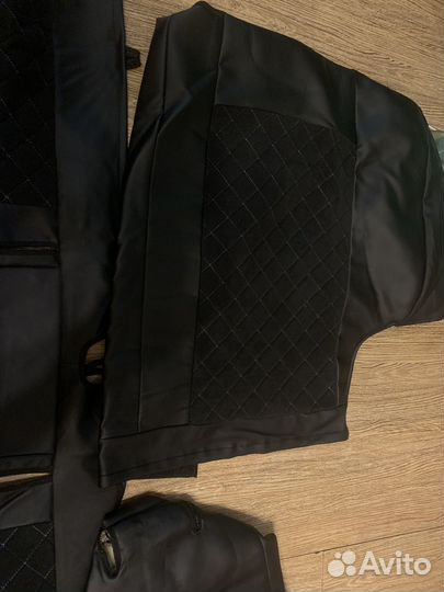 Авточехлы из экокожи kia soul