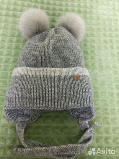 Шапка зимняя детская