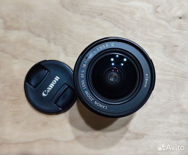 Объектив canon EF-S 18-55mm 1:3.5-5.6 III