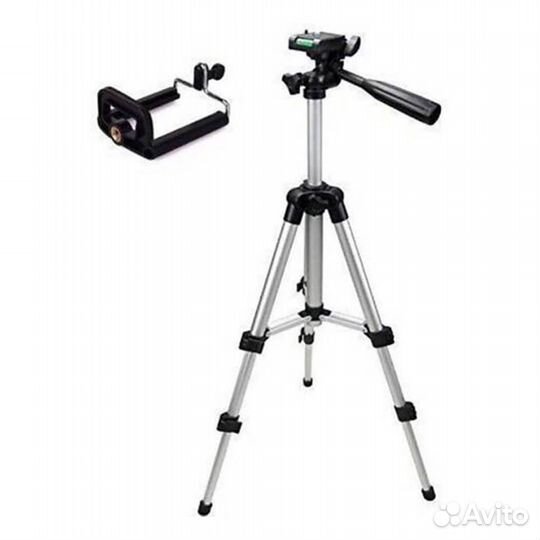 Штатив 1 метр с держателем для телефона