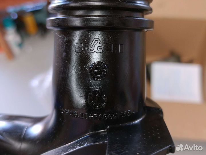 Термостат в сборе с датчиком на Пежо 308 2007-2015