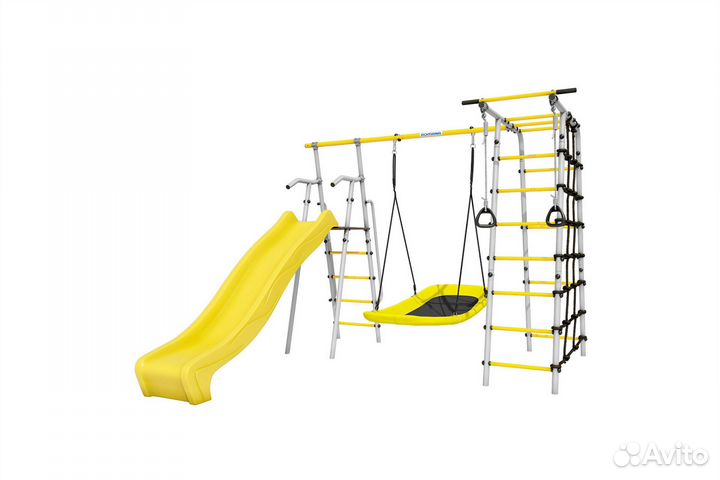 Уличная площадка с горкой Богатырь MAX, лодка