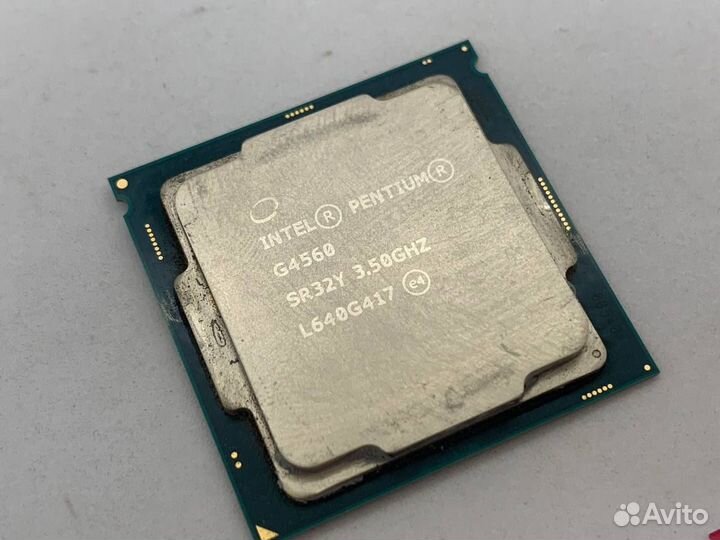Процессор Intel Pentium G4560 LGA1151 2 x 3500 Мгц