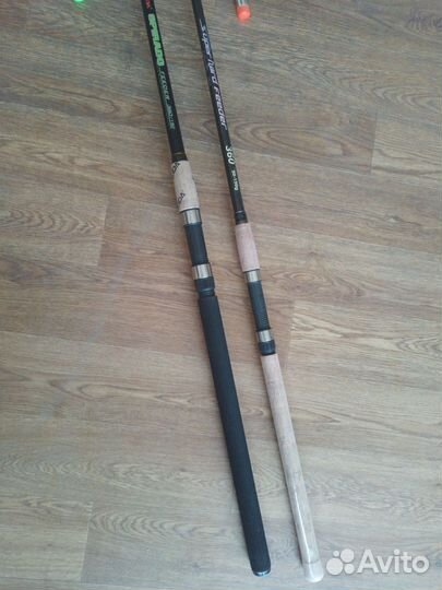 Фидерные удилища 3.6 и 3.9м