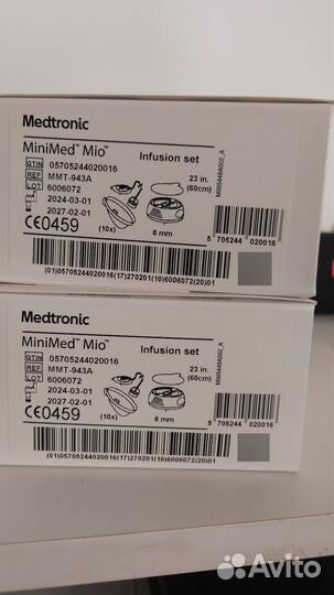 Инфузионный набор medtronic mio