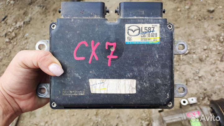 Блок управления двс Mazda Cx-7 2,5 АКПП
