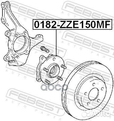 Ступица передняя (toyota RAV4 ACA3#/GSA3# 2005