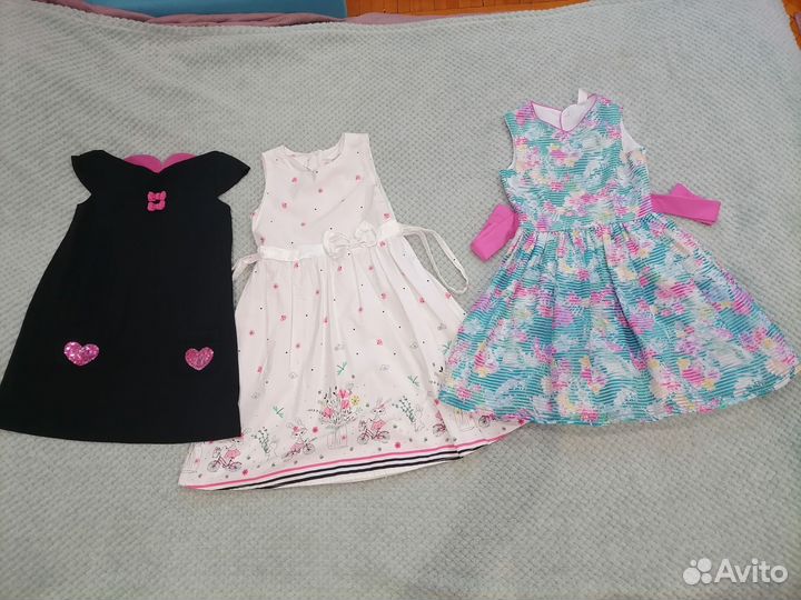 Платья летние пакетом для девочки 128-134-140