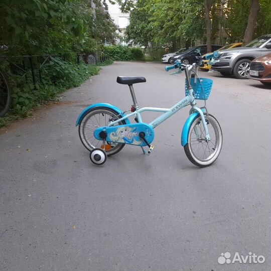 Детский велосипед btwin 16