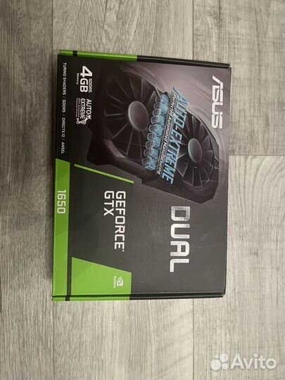 Видеокарта nvidia geforce gtx 1650 asus dual