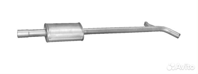 21.32 Резонатор Renault Clio III 1.2-1.6 бензин