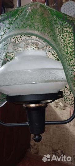 Светильник подвесной ссср/чсср(редкость)