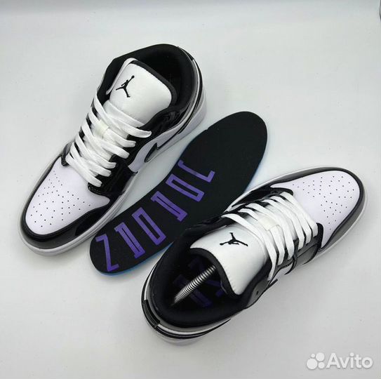 Кроссовки Nike Air Jordan 1 Low Concord, арт.22108