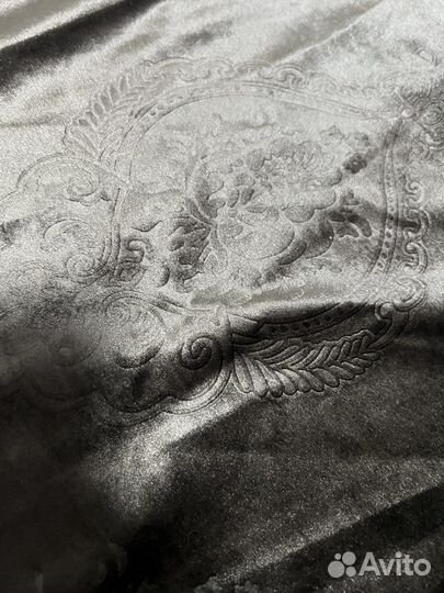 Шторы тёмно-коричневые