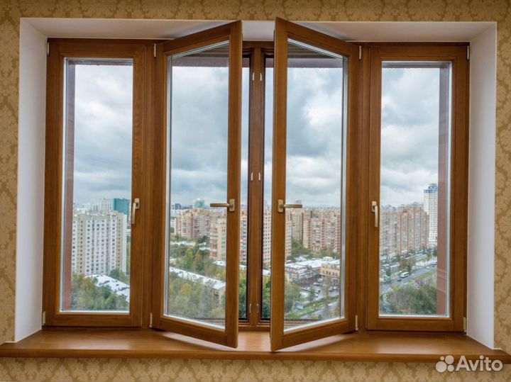 Деревянные окна