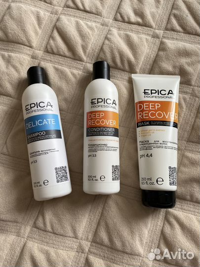 Шампунь бессульфатный, бальзам, маска