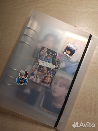 Альбом для карточек на кольцах