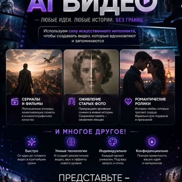 Создание видео с помощью нейросети
