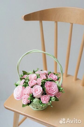 Мыло ручной работы (букет, 8 марта)