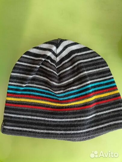 Шапка осенняя, уши утеплены флисом