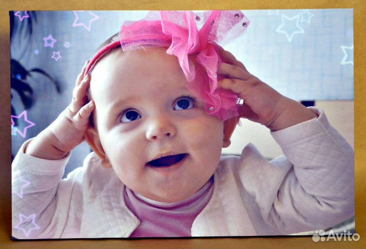 Печать фото на холсте