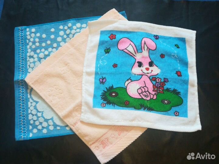 Полотенца квадратные новые