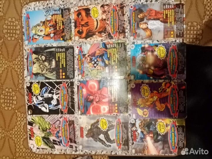 Карточки человек паук герои и злодеи 3 серия