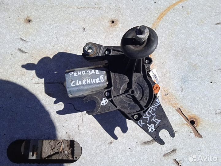 Моторчик стеклоочистителя задний renault scenic 2