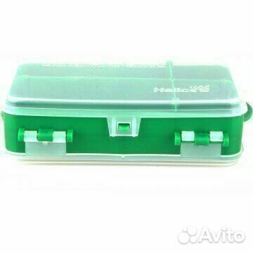 Коробочка для оснастки двухсторонняя (зеленая)