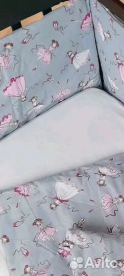 Бортики в детскую кроватку новые