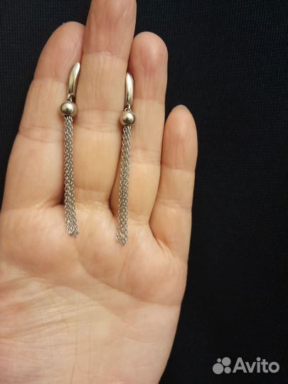 Серебряные серьги