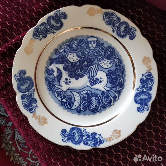 Тарелка декоративная СССР