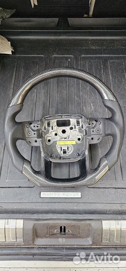 Карбоновый руль Range Rover Sport L494 анатомия