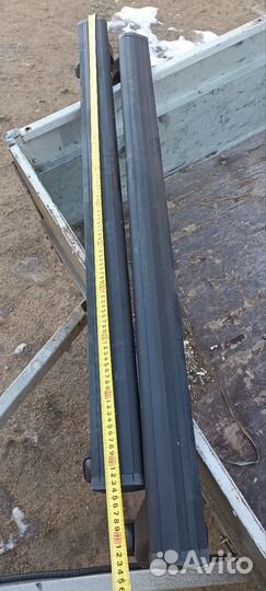 Аэродинамические рейлинги для шкоды рапид