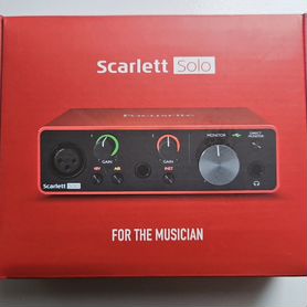 Focusrite Scarlett Solo 3rd Gen