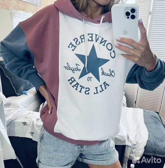 Худи Свитшот Converse Толстовка женская