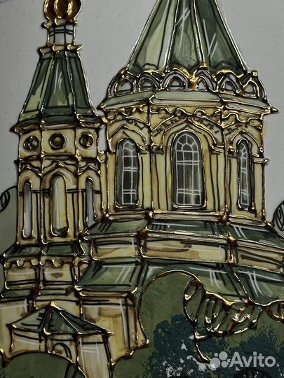 Ваза коллекционная фарфор